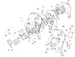 Front glove-box - Knee-guard panel