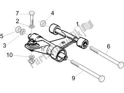 Swinging arm