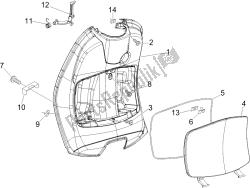 Front glove-box - Knee-guard panel