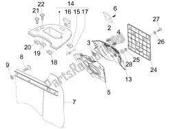 Rear cover - Splash guard