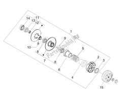 Driven pulley