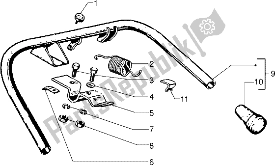 Toutes les pièces pour le Supporter du Vespa PX 200 E 1985