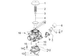 carburateur onderdelen