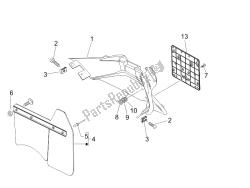 Rear cover - Splash guard