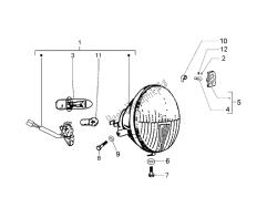 Front headlamps - Turn signal lamps