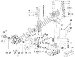 Fork/steering tube - Steering bearing unit