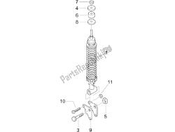sospensione posteriore - ammortizzatore / i