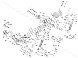 Fork/steering tube - Steering bearing unit