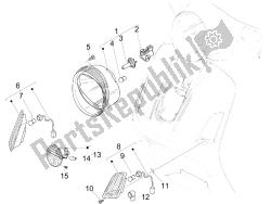 Front headlamps - Turn signal lamps