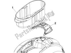 logement de casque - sous la selle