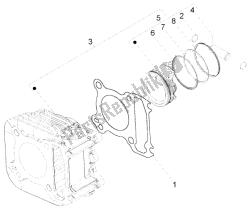 axe de cylindre-piston-poignet, assy