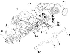 carburateur, montage - koppelingsleiding