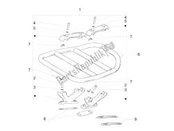 Rear luggage rack