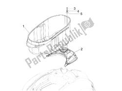 logement de casque - sous la selle