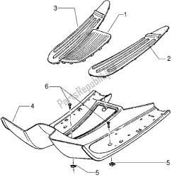 Footrest - Rubber mats