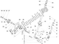 Fork/steering tube - Steering bearing unit