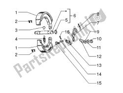 Rear brake - Brake jaw