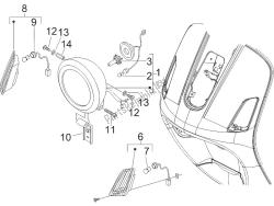 Front headlamps - Turn signal lamps