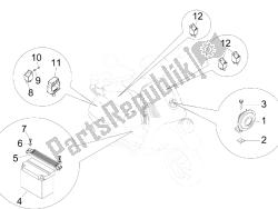 afstandsbedieningen - batterij - claxon