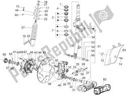 Fork/steering tube - Steering bearing unit