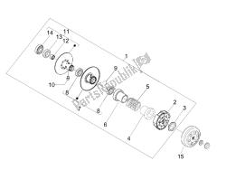 Driven pulley