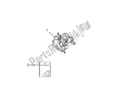 Carburettor, assembly - Union pipe