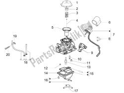 carburateur onderdelen