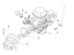 carburateur, montage - koppelingsleiding