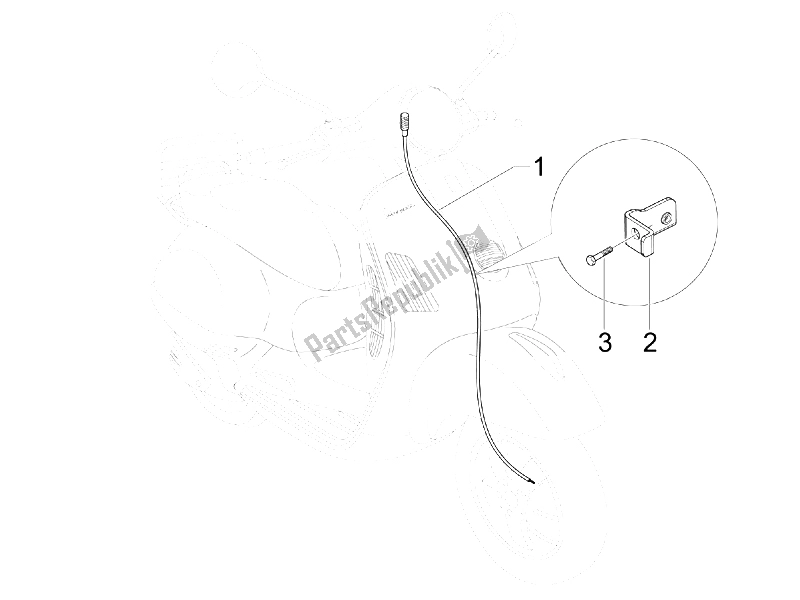 Toutes les pièces pour le Transmissions du Vespa GTS 300 IE Super USA 2009