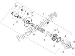 Driven pulley