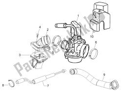 carburatore, gruppo - raccordo