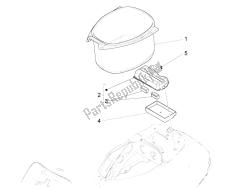 logement de casque - sous la selle