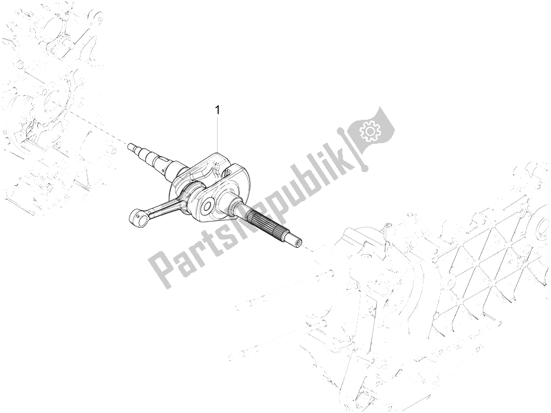 Wszystkie części do Wa? Korbowy Vespa Vespa 125 4T 3V IE Primavera EU 2014