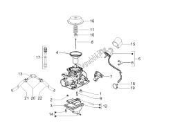 componenti del carburatore