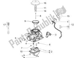 componenti del carburatore