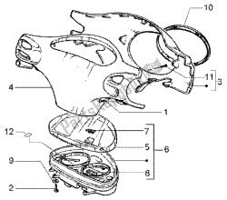 Speedometers kms -handlebar cover