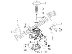 composants du carburateur