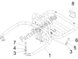 Rear luggage rack