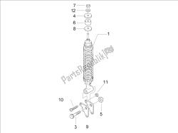 Rear suspension - Shock absorber/s