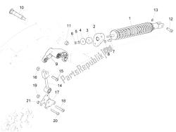 Rear suspension - Shock absorber/s