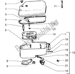 partes componentes del filtro de aire