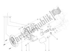 osłona iskrownika koła zamachowego - filtr oleju