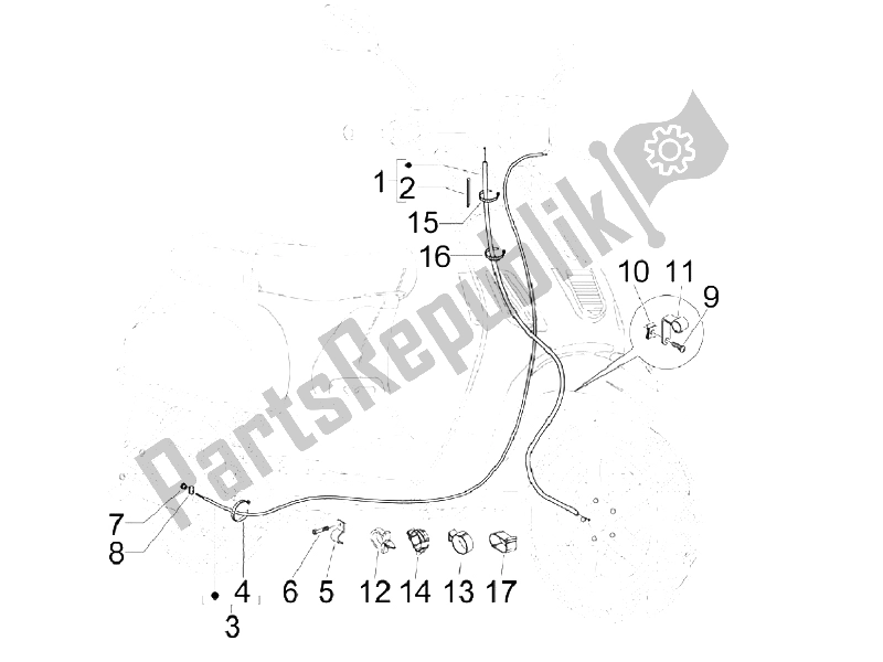 Toutes les pièces pour le Transmissions du Vespa S 150 4T Vietnam 2009