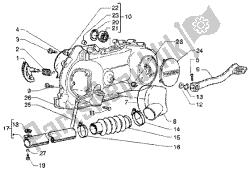 enfriamiento del cárter del pedal de arranque