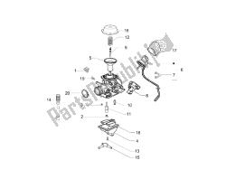 componenti del carburatore