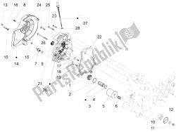 Flywheel magneto cover - Oil filter