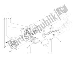 Flywheel magneto cover - Oil filter