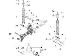 Rear suspension - Shock absorber/s