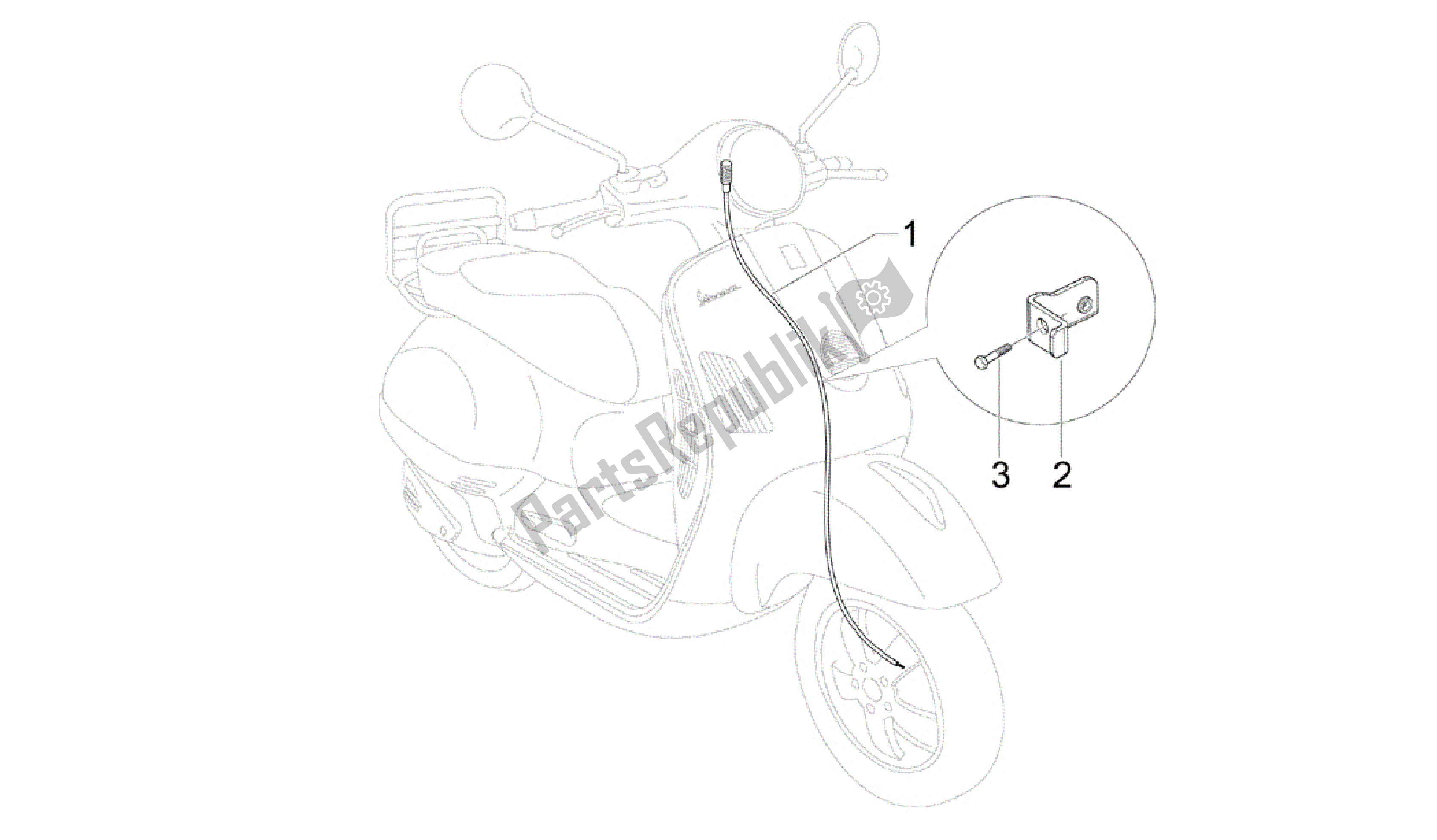 Toutes les pièces pour le Transmisiónes du Vespa GTS 300 2011 - 2012