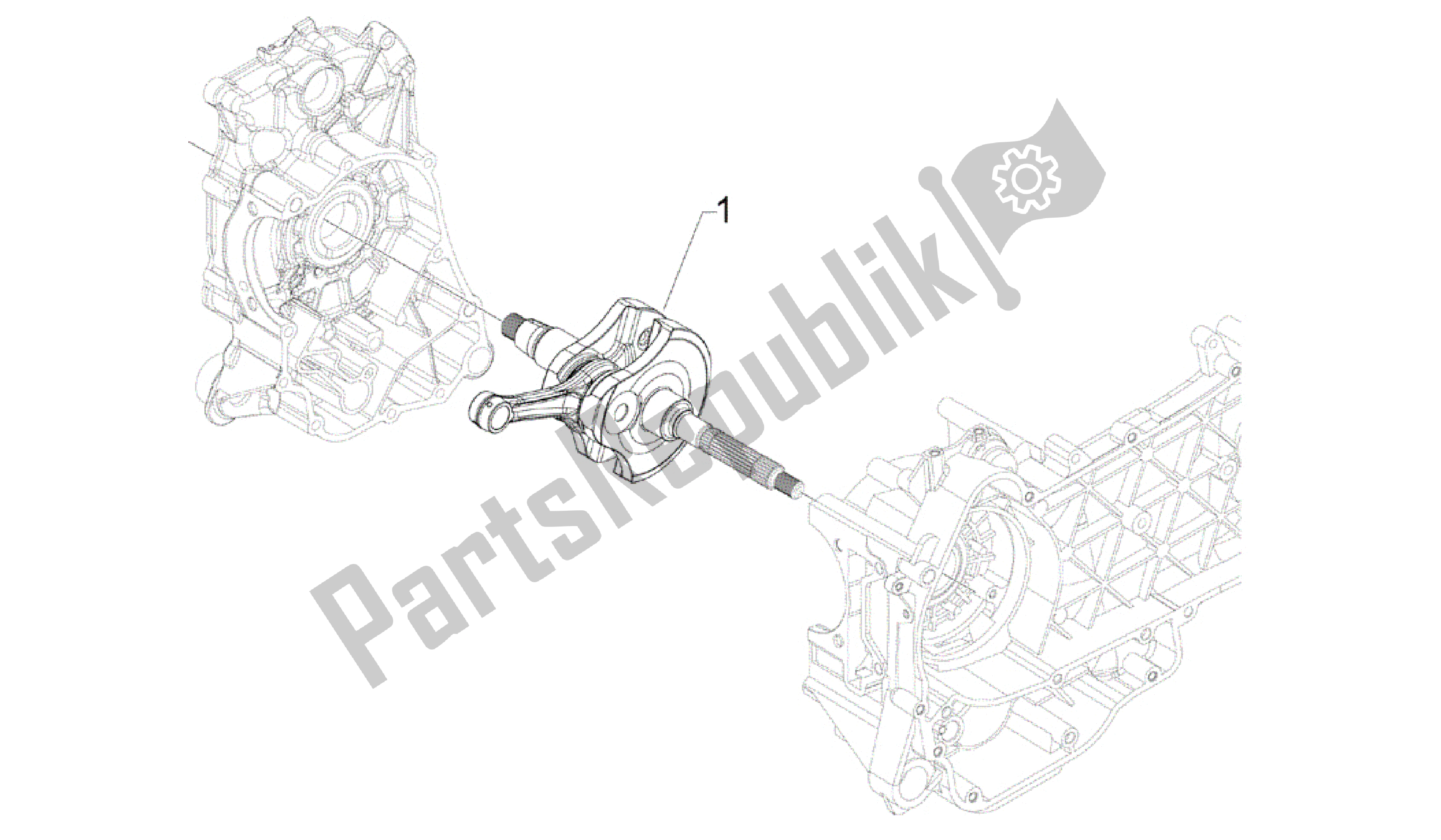 Toutes les pièces pour le Cigüeñal du Vespa GTS 300 2008 - 2014